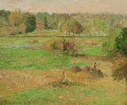Camille Pissarro Autumn in eragny painting